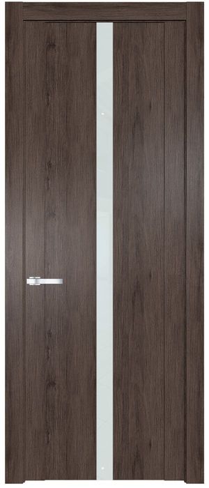 1.8N цвет Дуб Тобакко вставка Lacobel Белый лак