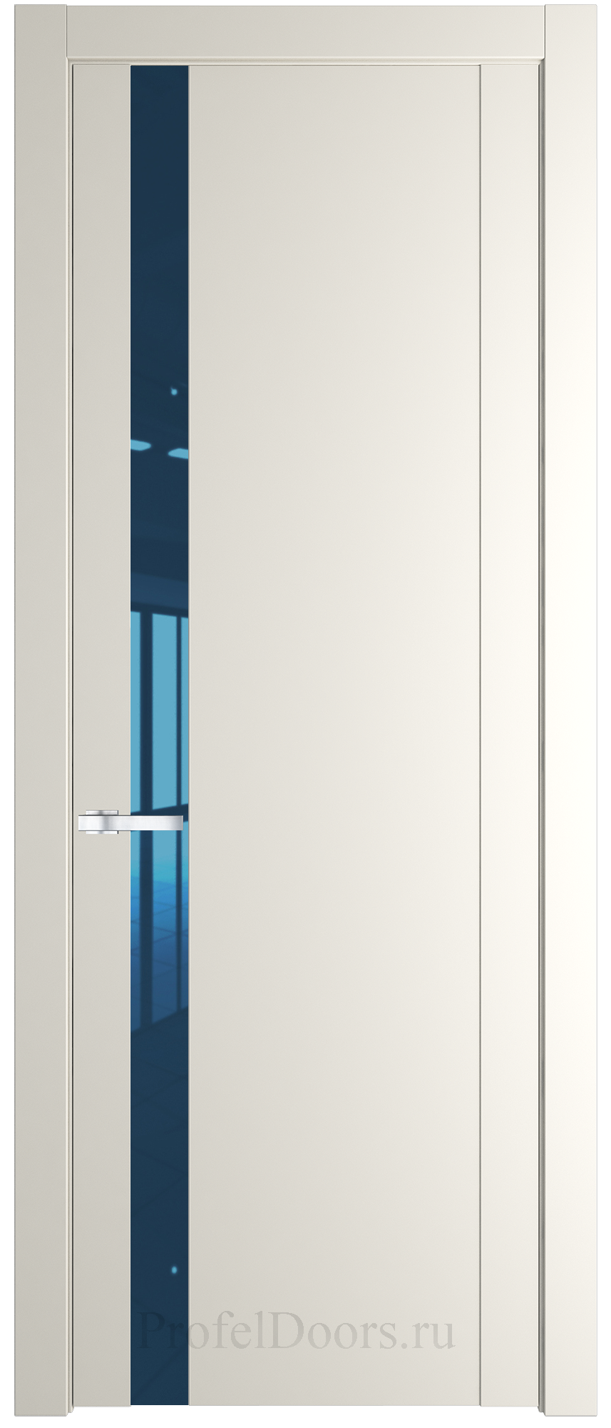 1.2P Перламутр белый Зеркало Blue