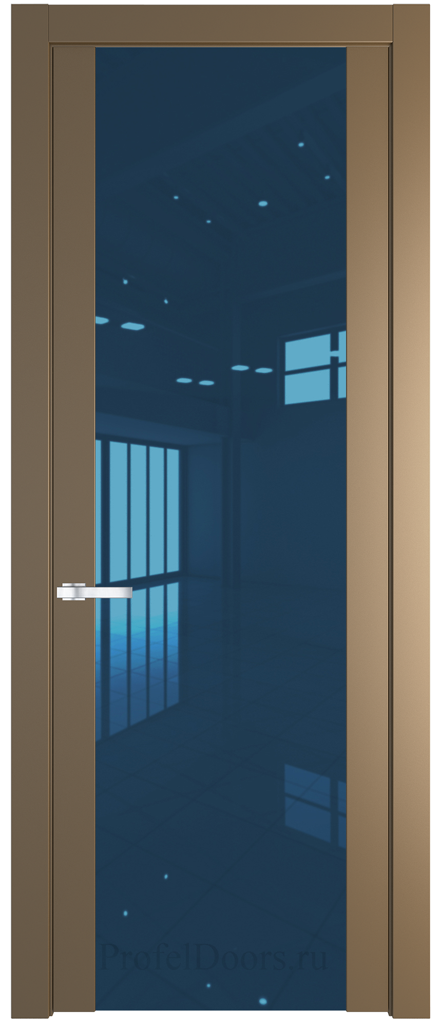1.7P Перламутр золото Зеркало Blue